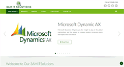 Desktop Screenshot of 3amitsolutions.com